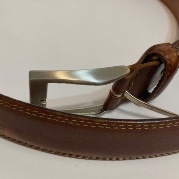 100% Leather belt made in Italy - Picture 2 of 5